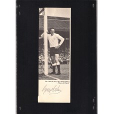 World Cup:  Signed picture of George Cohen the Fulham footballer.